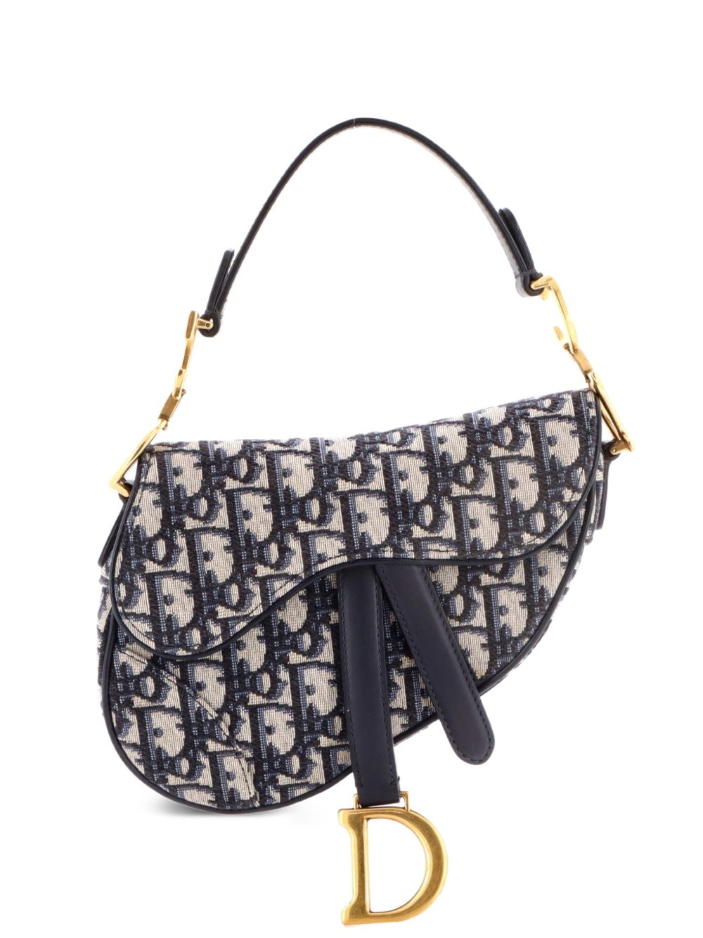 Saddle Handbag Oblique Canvas Mini shoulder bag