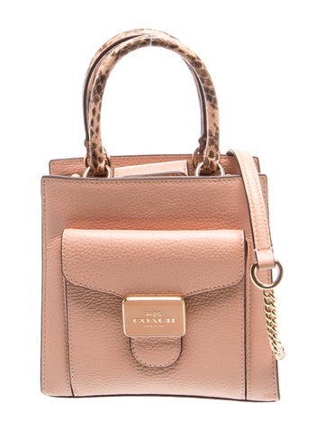 Coach Leather Shoulder Bag