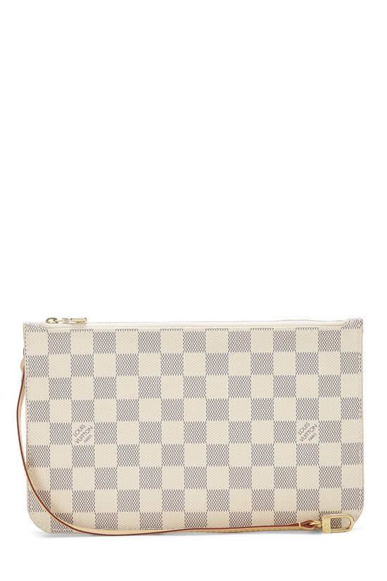 Louis Vuitton Damier Azur Neverfull Pouch