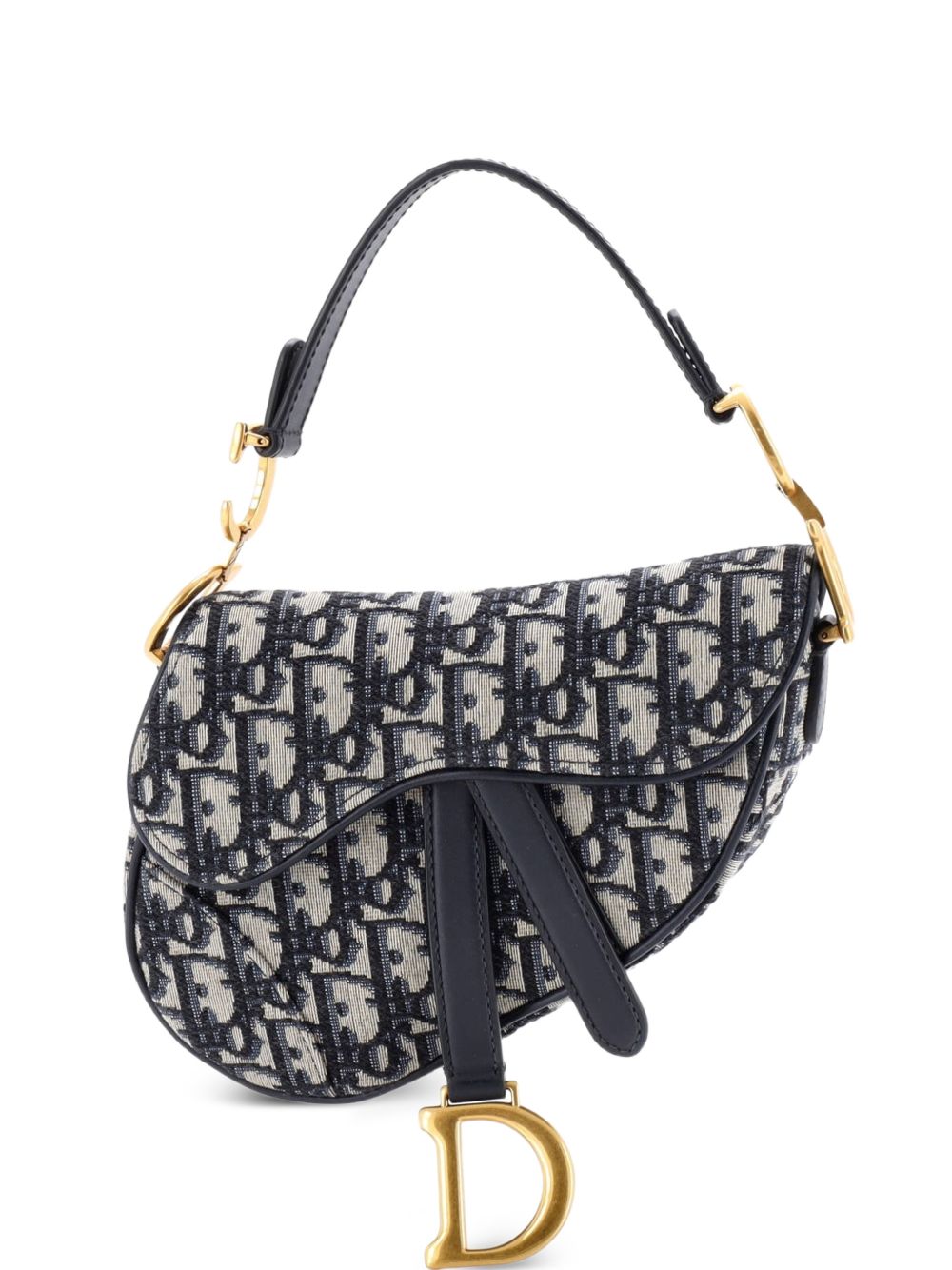 Saddle Handbag Oblique Canvas Mini shoulder bag