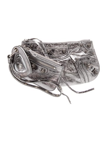Balenciaga Leather Le Cagole Multipouch Mini