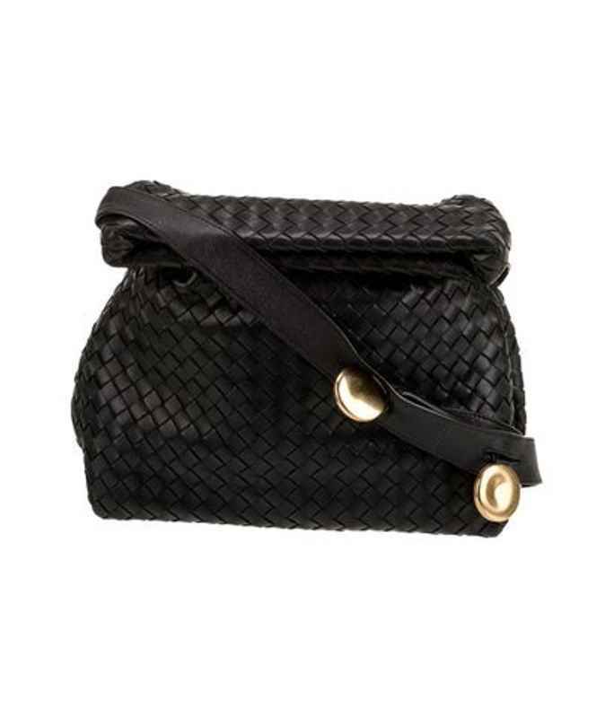 Bottega Veneta Veneta Intrecciato Shoulder Bag Vintage