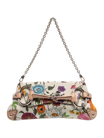 GG Canvas Horsebit Chain