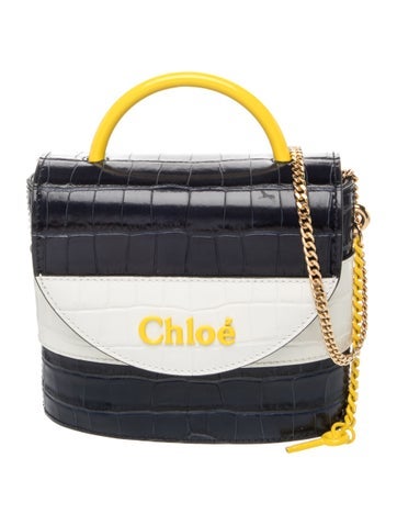 Embossed Leather Shoulder Bag