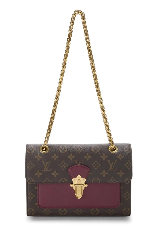 Purple Monogram Canvas Victoire