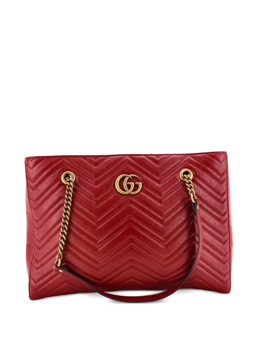 GG Marmont Zip Tote Matelasse Leather Medium shoulder bag