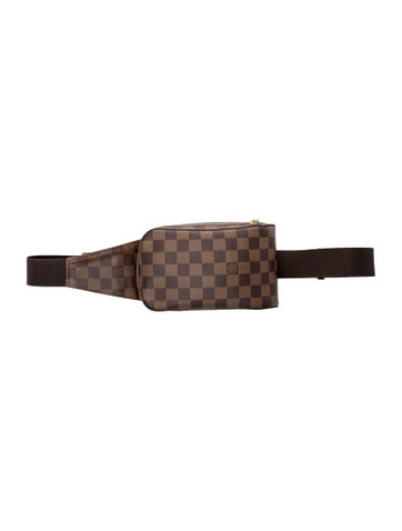 Damier Ebene Geronimos Waist Bag Damier Small