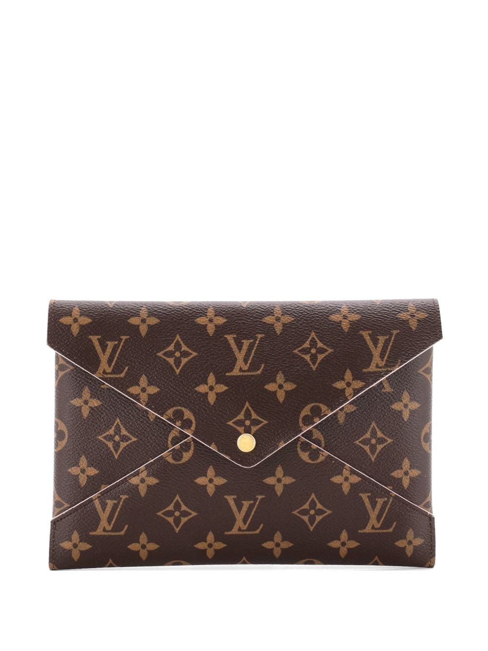 Kirigami Pochette Set Monogram Canvas clutch bag