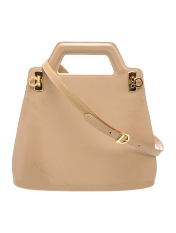 Ferragamo Leather Shoulder Bag