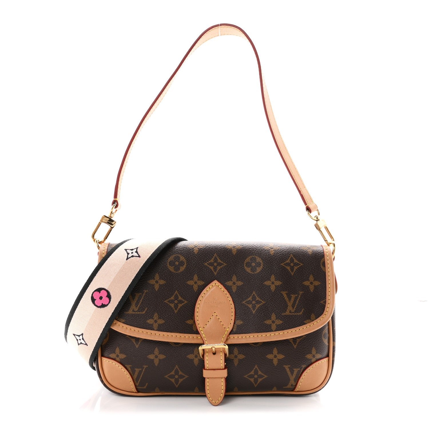 Louis Vuitton Louis Vuitton Monogram Diane Black