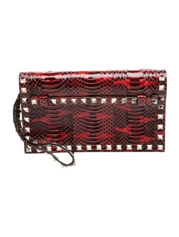 Snakeskin Clutch