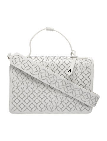 Alaia Leather Top Handle Bag