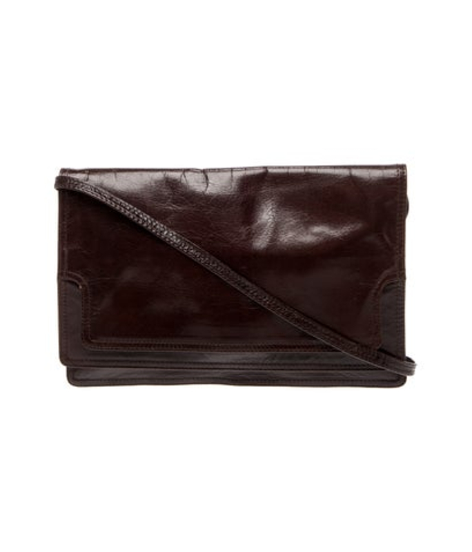 Bottega Veneta Veneta Leather Crossbody Bag Vintage