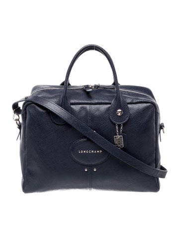 Longchamp Leather Top Handle Bag
