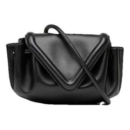 Beak leather crossbody bag