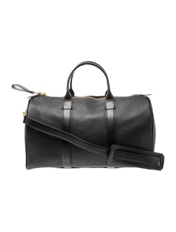 Tom Ford Leather Weekender Bag