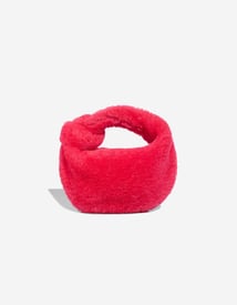 Bottega Veneta 
		Jodie Mini Faux Fur Pink    