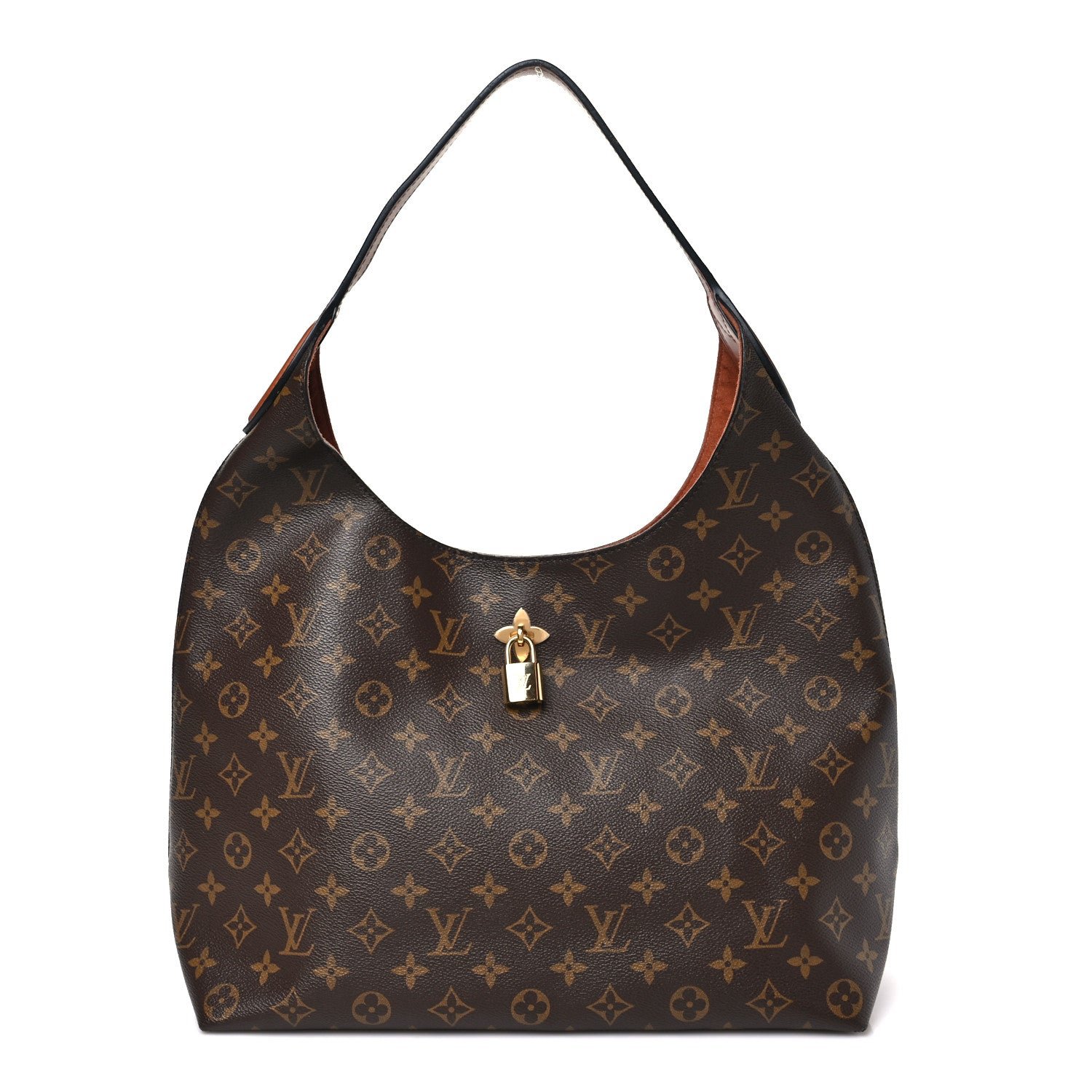 Louis Vuitton Monogram Flower Hobo Caramel