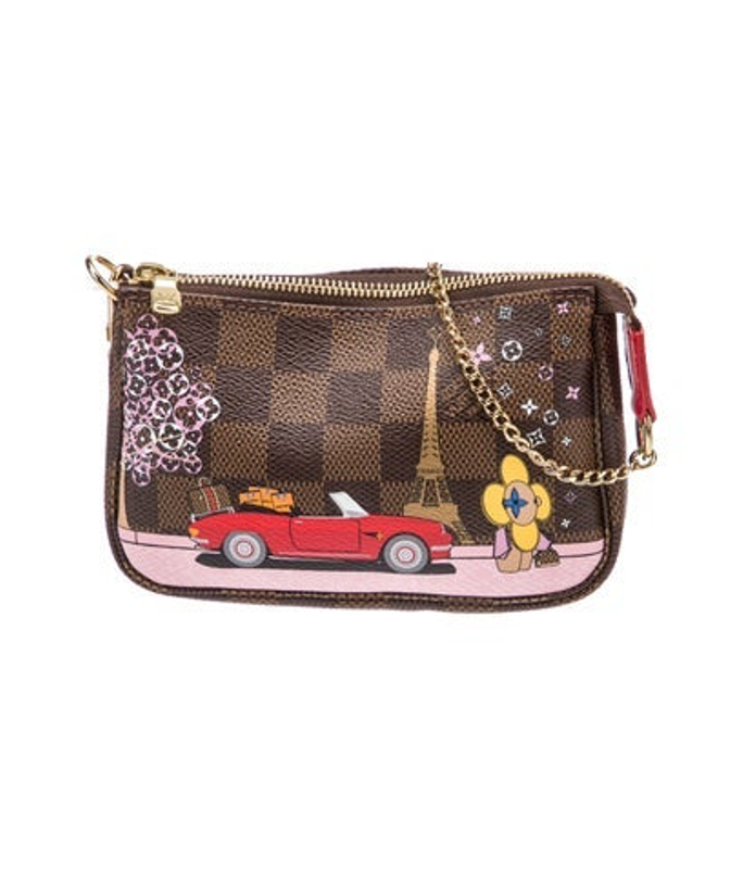 Louis Vuitton Vuitton Damier Ebene Pochette Accessoires W Tags