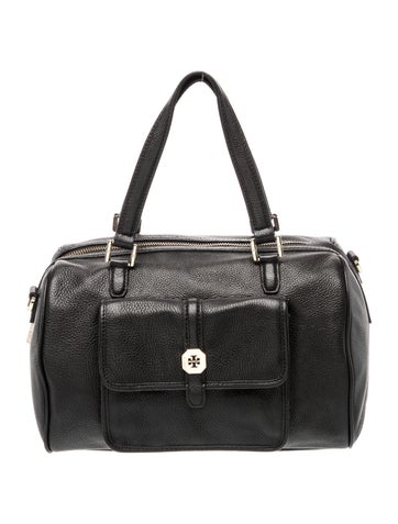 Leather Top Handle Bag