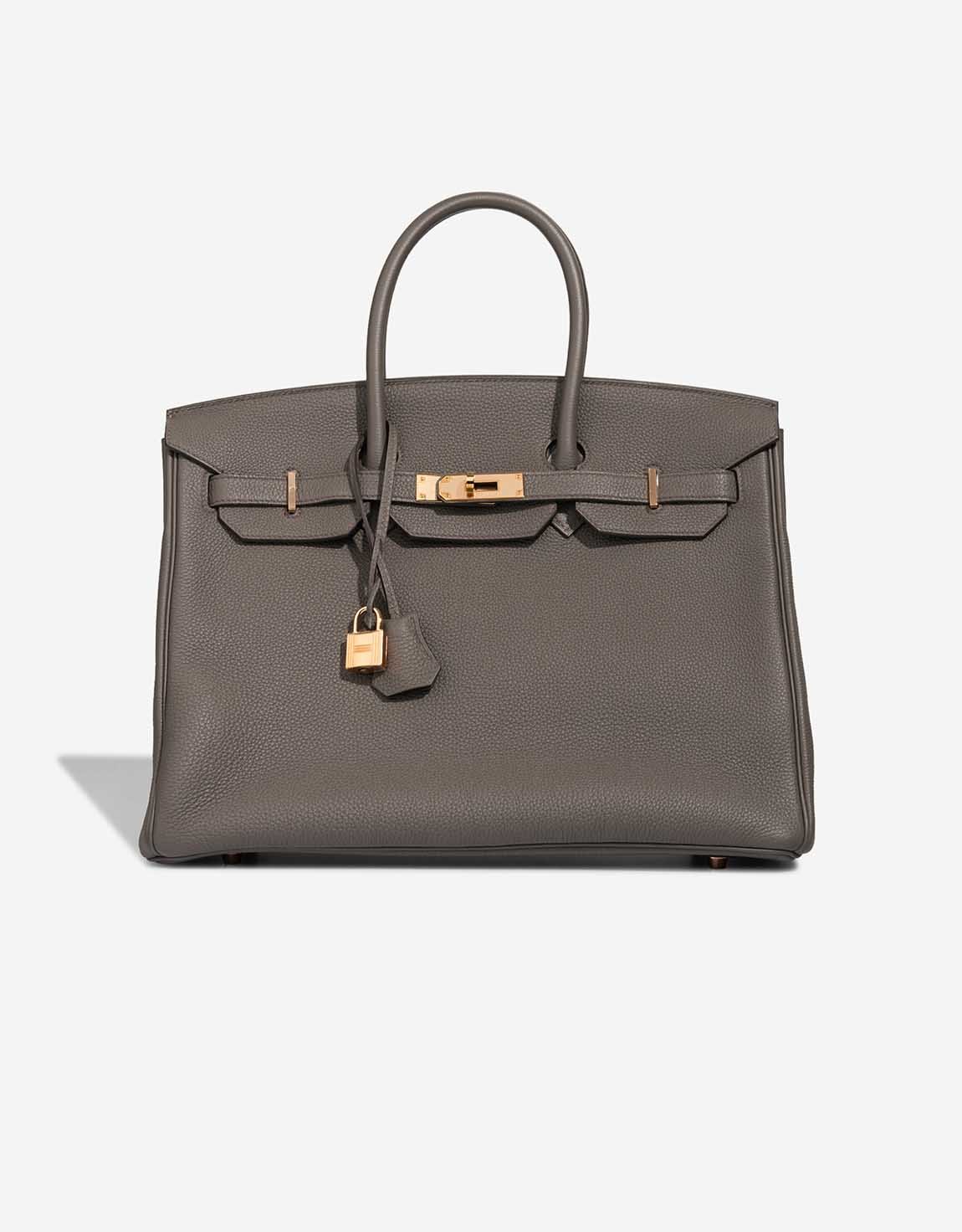 Hermes 
		Birkin 35 Togo Gris Étain    