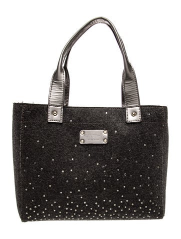 Felt Top Handle Bag