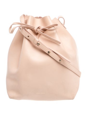 Leather Bucket Bag