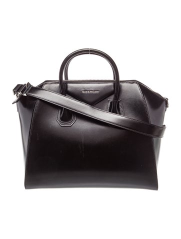 Leather Top Handle Bag