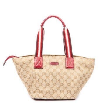 Canvas Web Trapezoid Tote