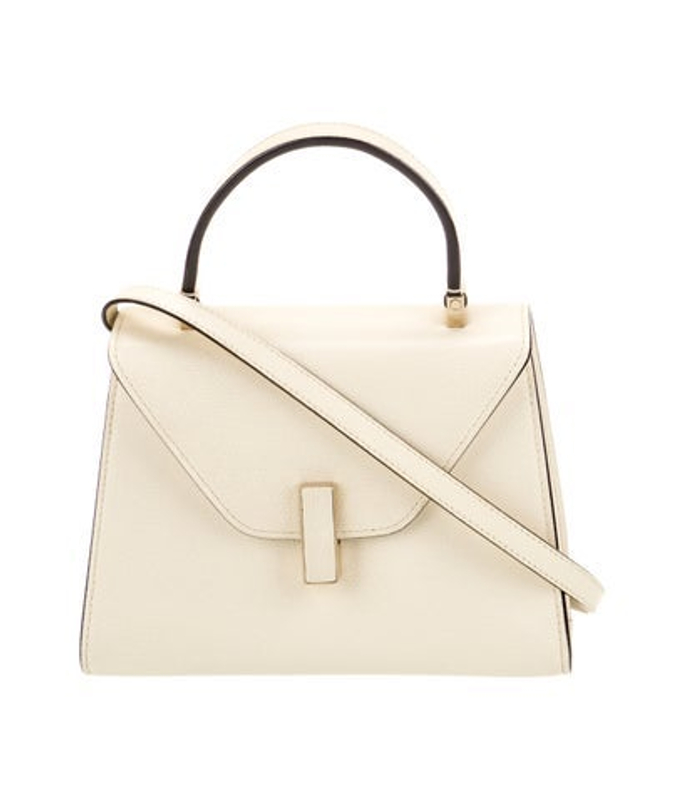 Valextra Leather Top Handle Bag