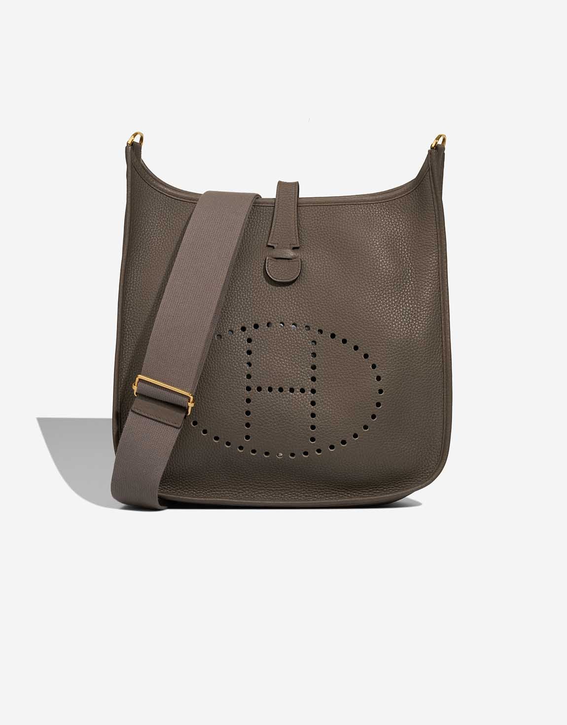 Hermes 
		Evelyne 33 Taurillon Clémence Gris Étain    