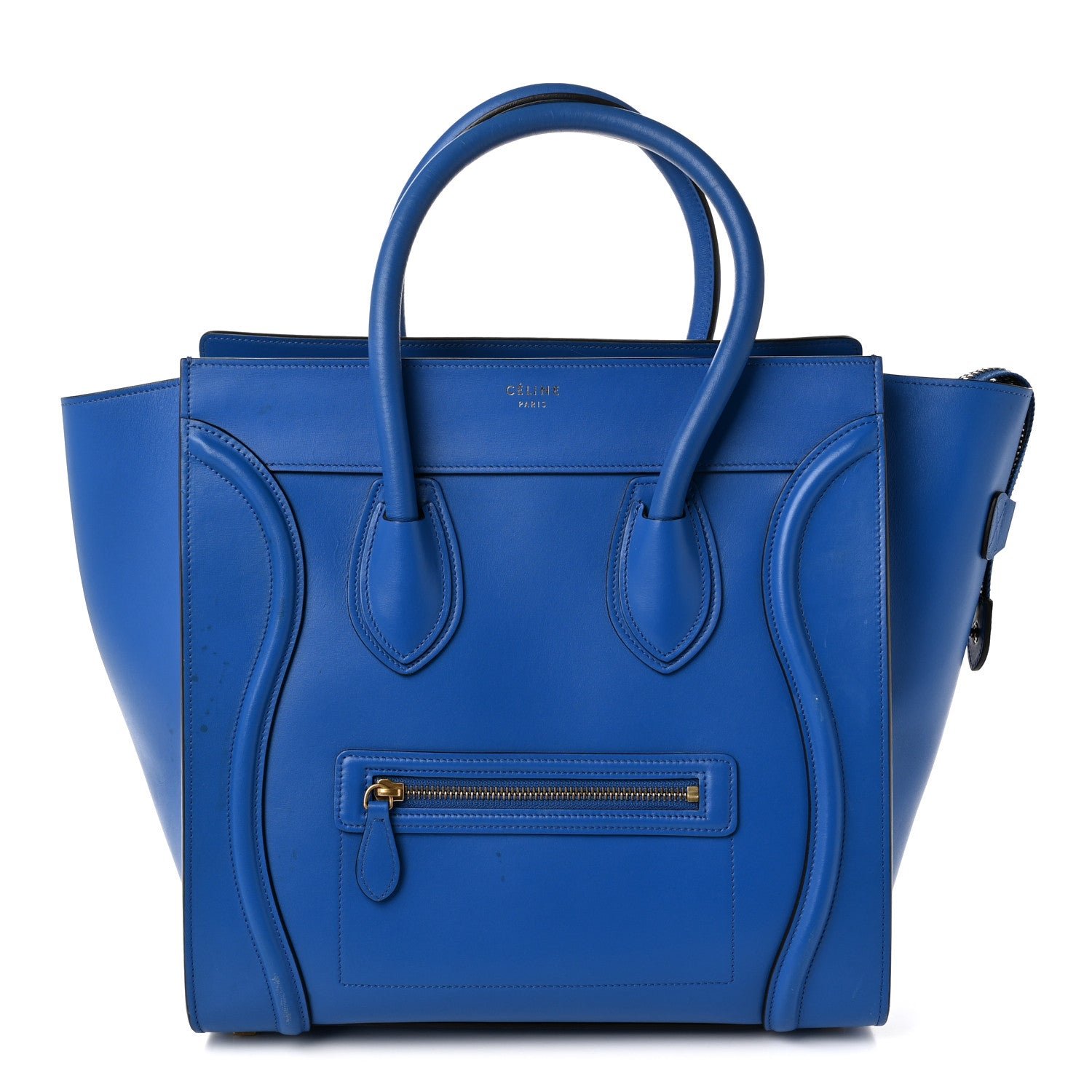 Celine Smooth Calfskin Mini Luggage Ink