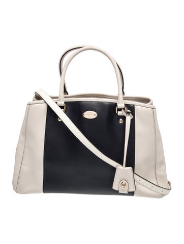Leather Top Handle Bag