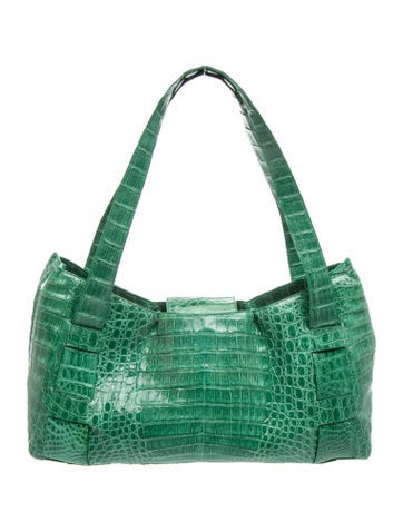 Crocodile Shoulder Bag