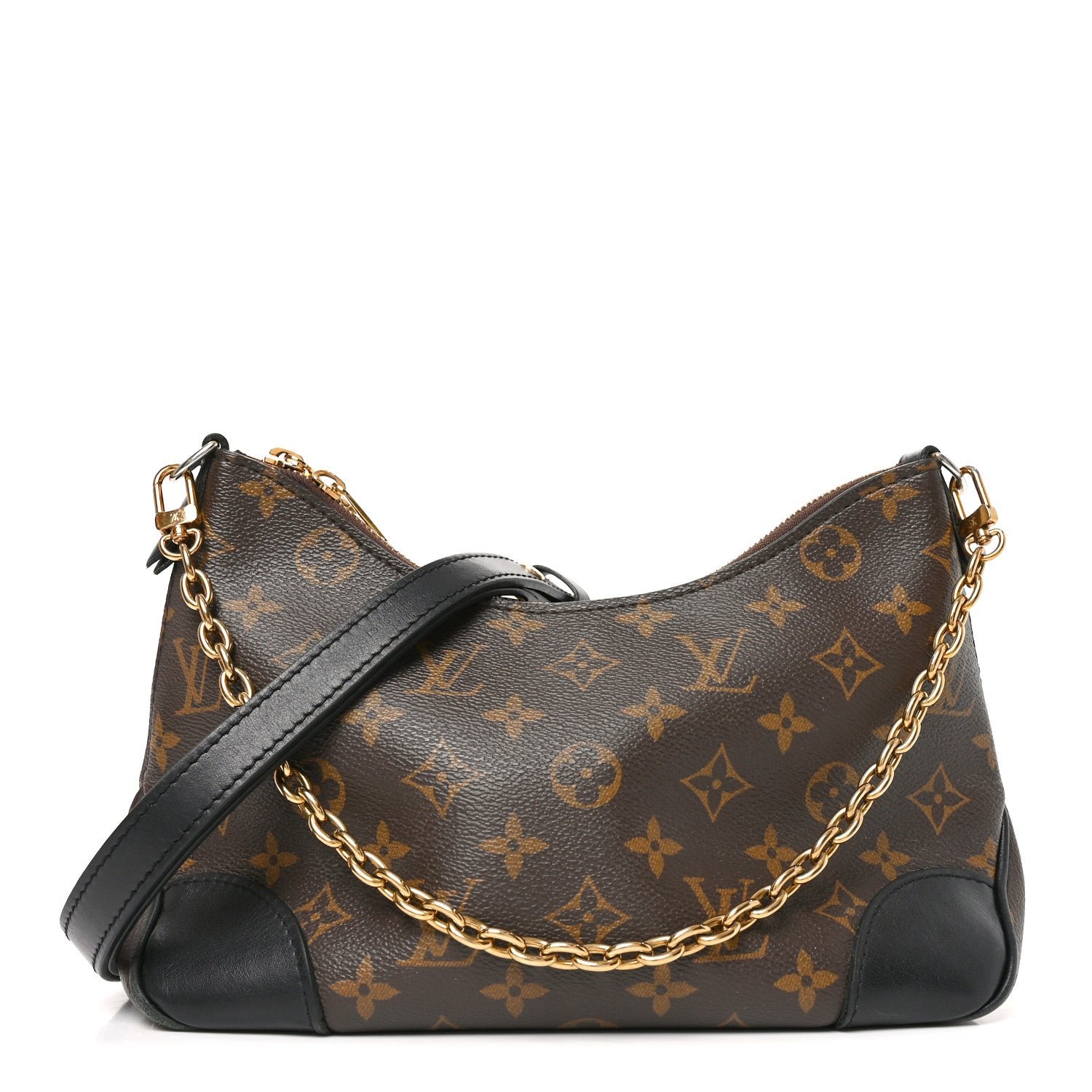 Louis Vuitton Monogram Boulogne NM Black