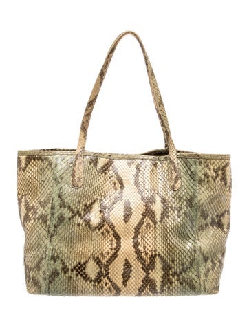 Nancy Gonzalez Snakeskin Tote