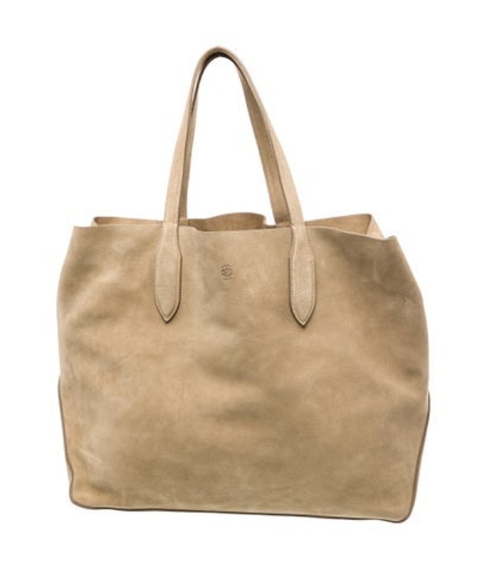 Mark Cross Cross Suede Tote
