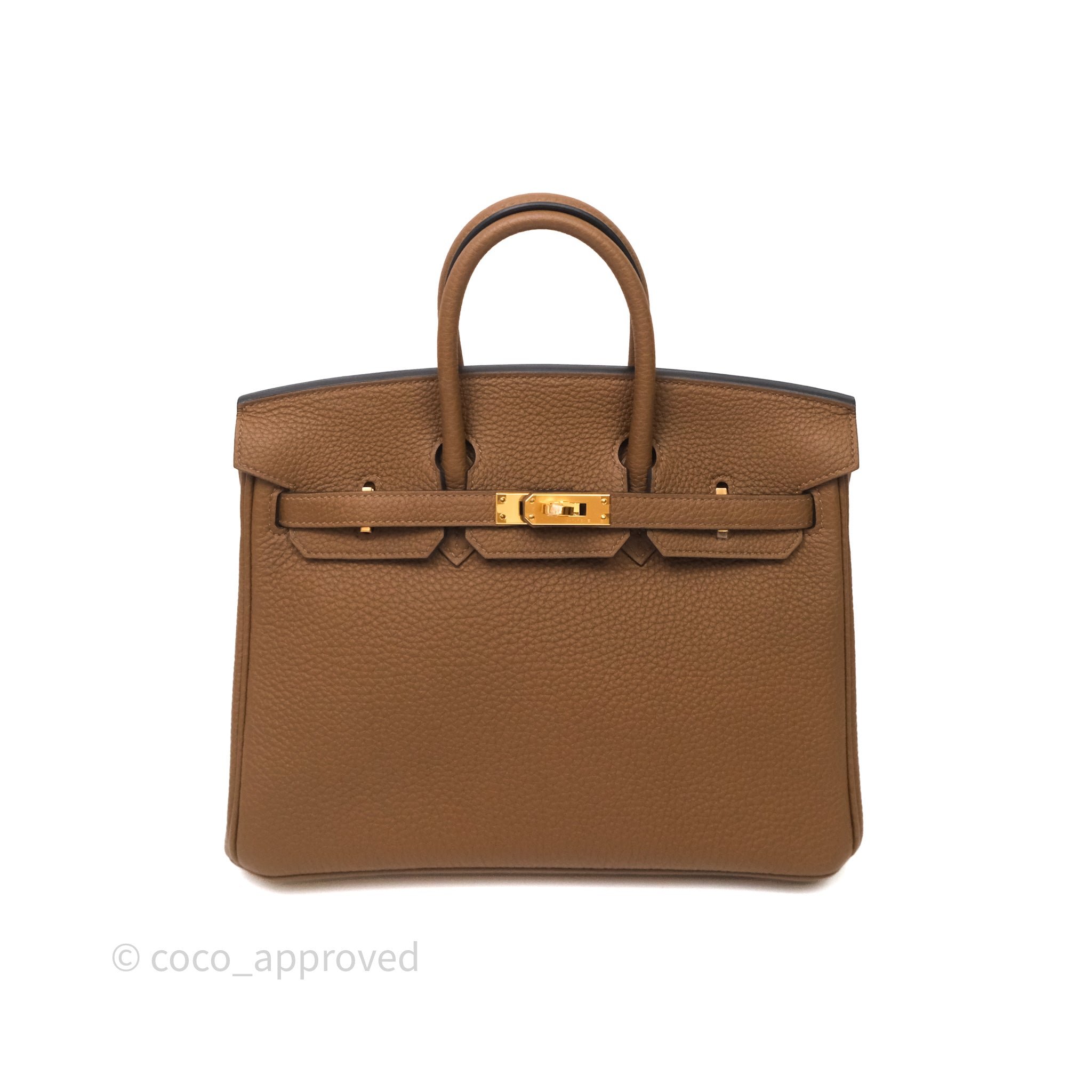 Hermès Birkin 25 Alezan 3G Togo Gold Hardware