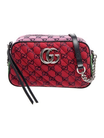 GG Canvas Marmont Small