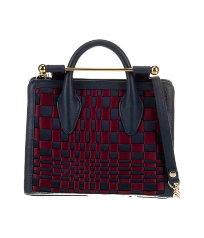 Strathberry Leather Top Handle Bag