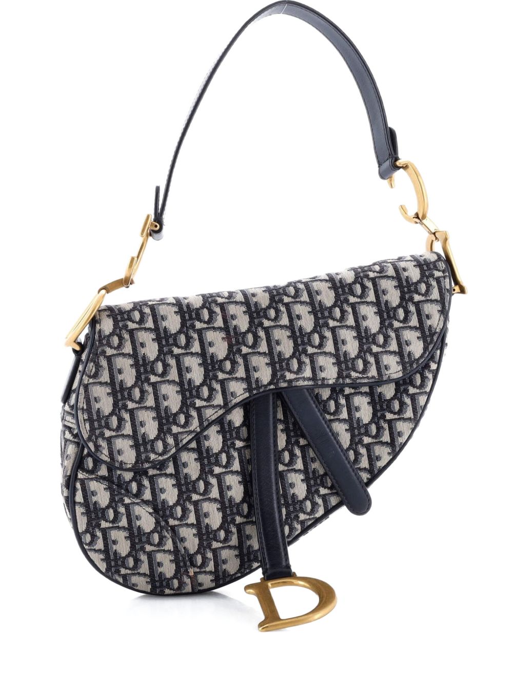 Saddle Handbag Oblique Canvas Medium shoulder bag