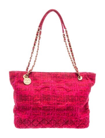 Quilted Tweed Large Timeless Tote