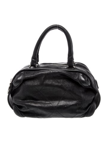 Quilted Bowler Bag
