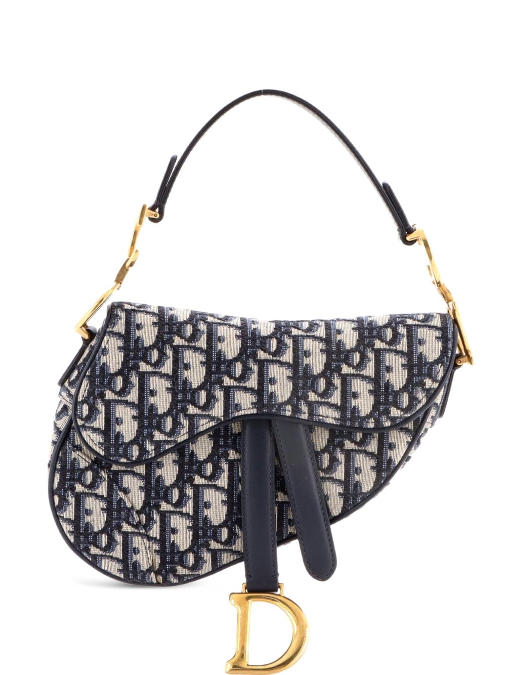 Saddle Handbag Oblique Canvas Mini shoulder bag