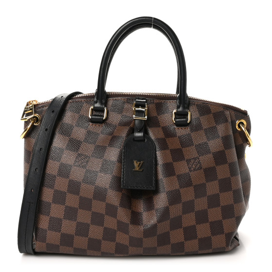 Louis Vuitton Damier Ebene Odeon Tote PM Black