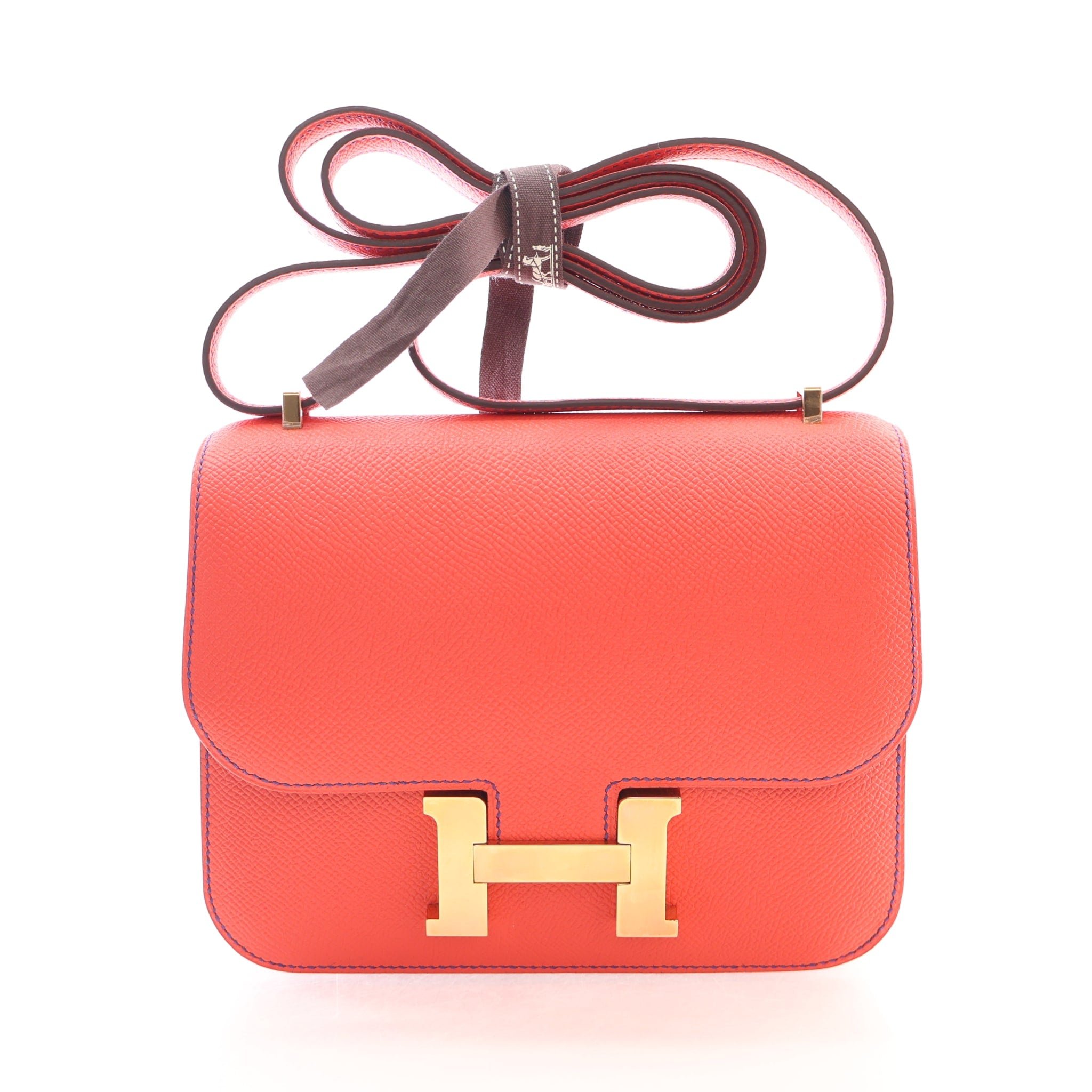 Hermes Rose Jaipur Epsom Verso Constance 18