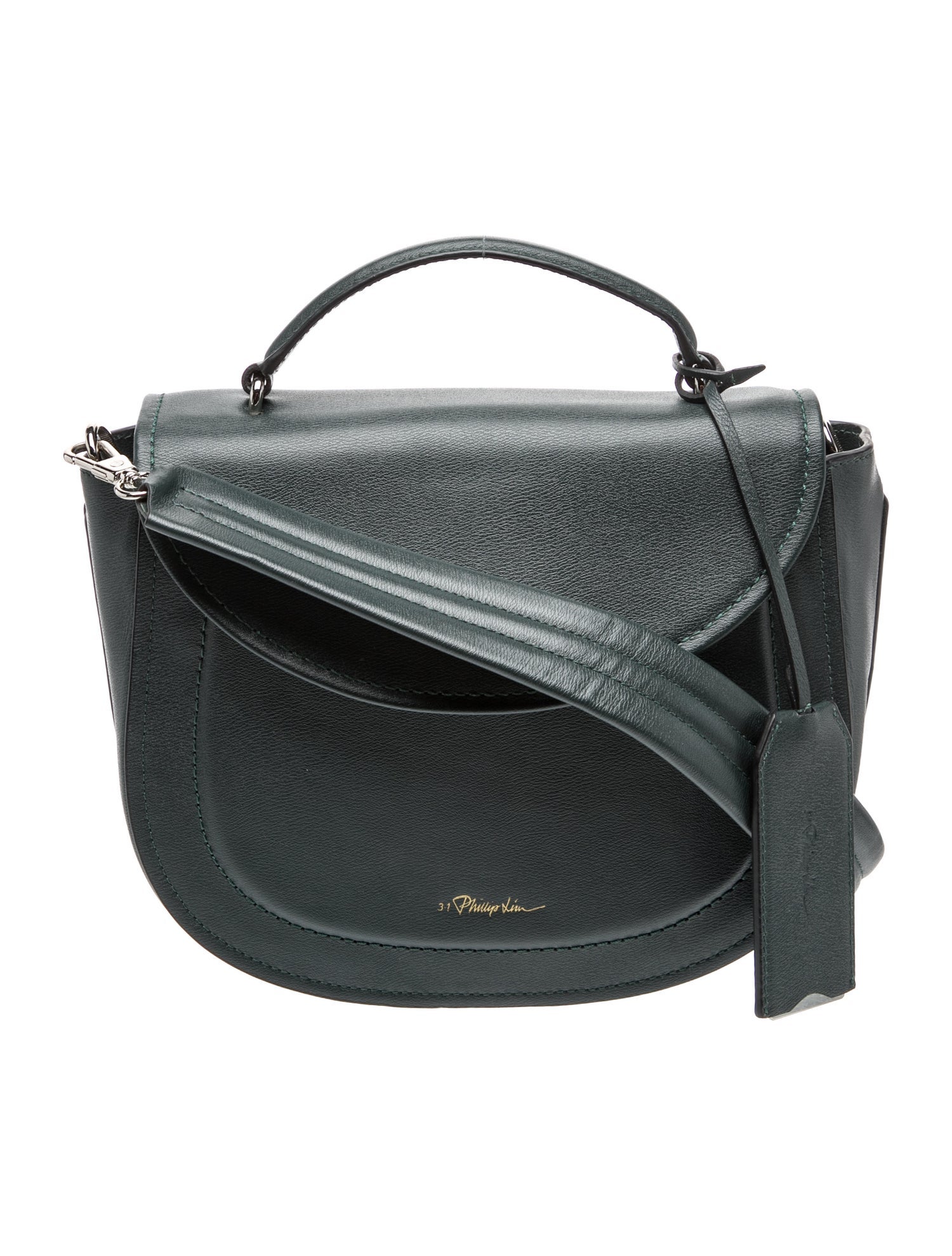 Leather Top Handle Bag