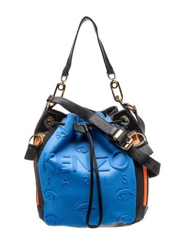 Kenzo Leather Bucket Bag