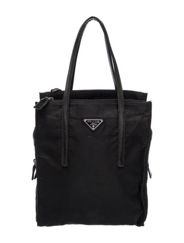 Tessuto Nylon Top Handle Bag Vintage