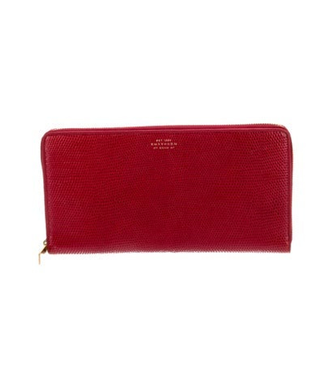 Smythson Leather Clutch